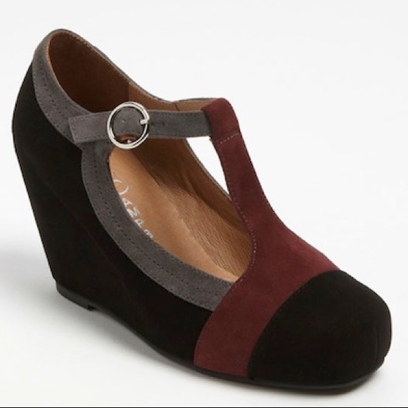 Jeffrey Campbell Shoes - jeffrey campbell darnell wedges leather suede